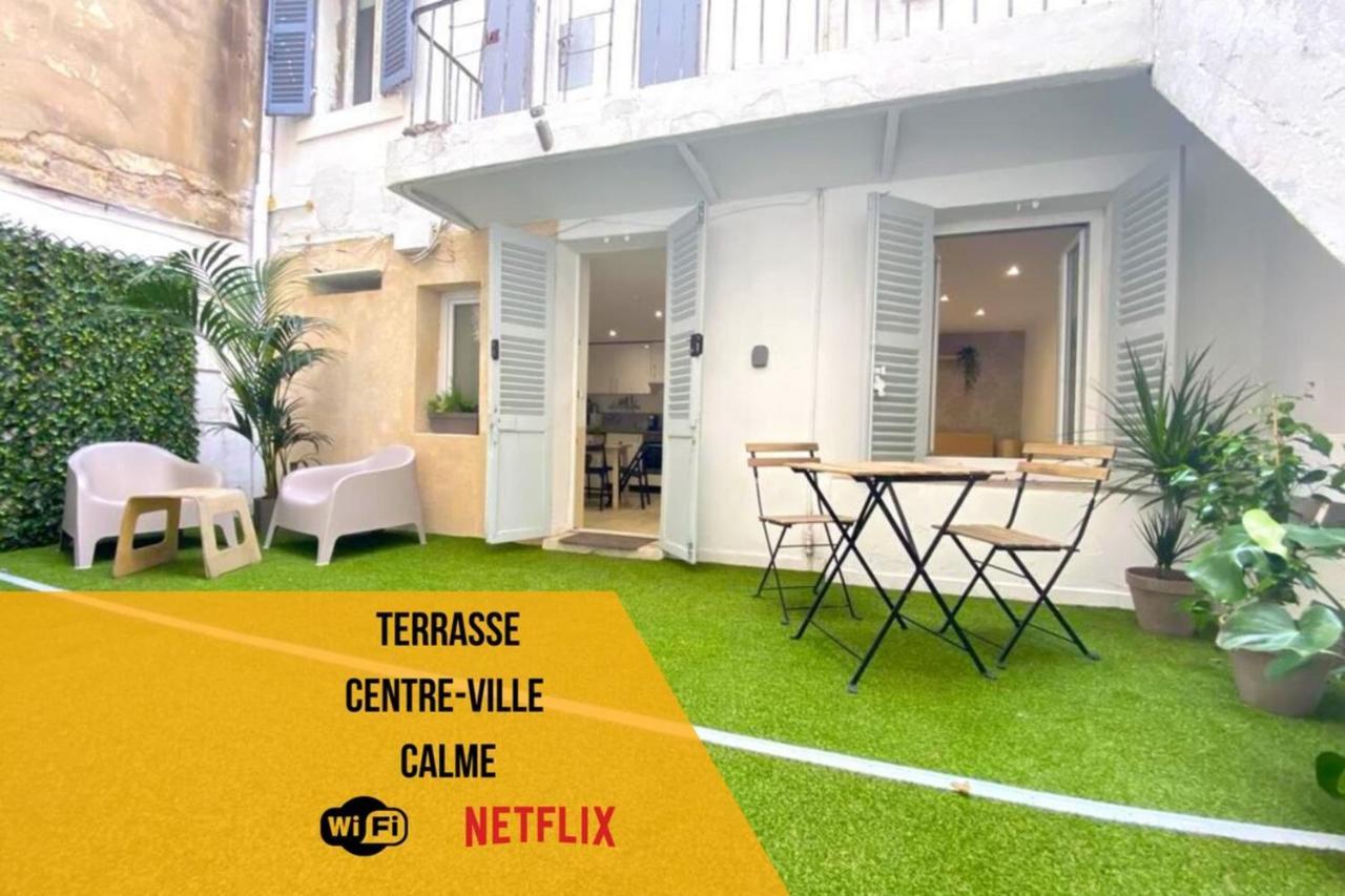 マルセイユLe Zenterrasse En Villewifi-Netflix-Calmeアパートメント エクステリア 写真